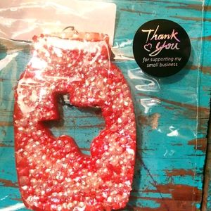 TEXAS Themed Mason Jar Car Freshener!